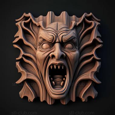 3D модель Игра охотник за привидениями (STL)